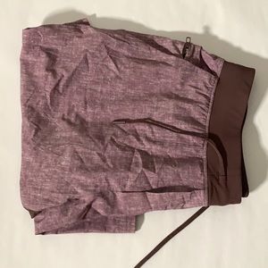 lululemon THE Shorts Large with Tags Maroon